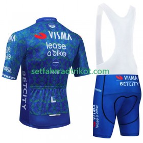 Visma Lease A Bike Tdf Fahrradbekleidung Radtrikot Kurzarm + Trägershorts 2024